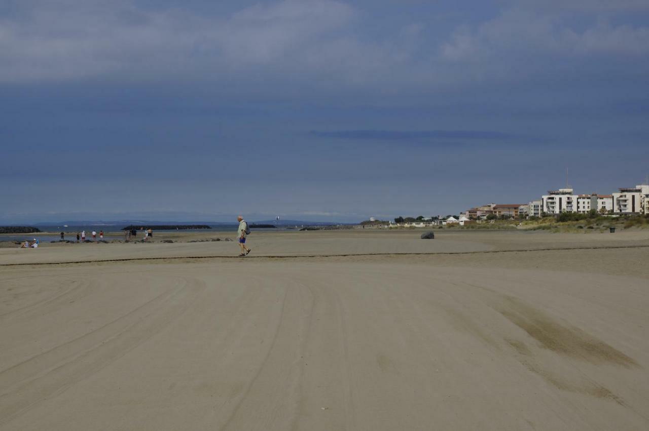 Residence Aquaplage 45M2 Front De Mer Plage Richelieu Agde Buitenkant foto