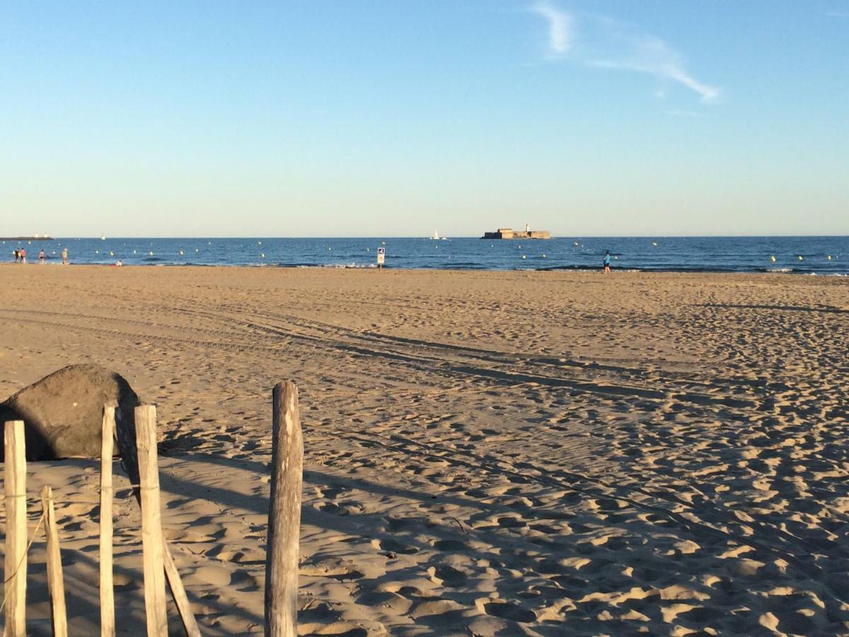 Residence Aquaplage 45M2 Front De Mer Plage Richelieu Agde Buitenkant foto
